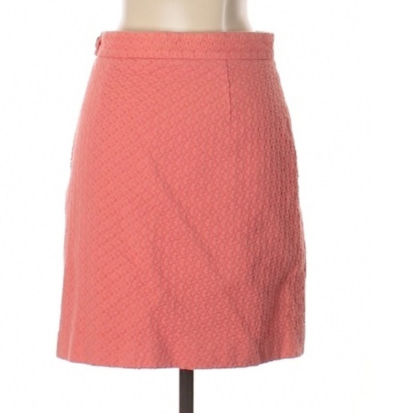 Brooks Brothers Red Fleece Rose Mini A-Line Skirt - Picture 2 of 14